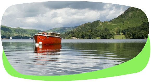 Travelling by boat is a fabulous eco way to experience the countryside